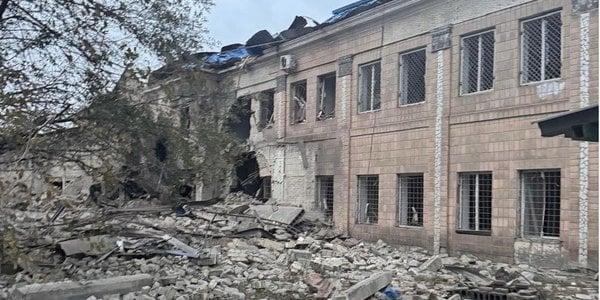 Γραφείο του ουκρανικού Ερυθρού Σταυρού καταστράφηκε από ρωσικό πλήγμα