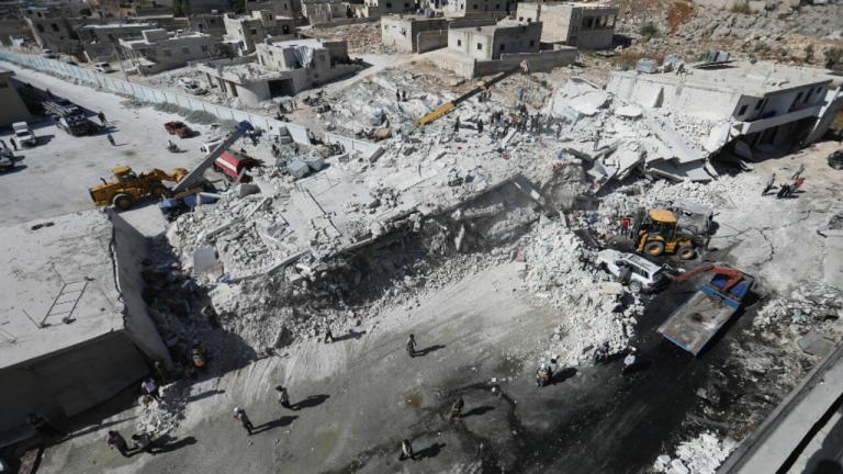 Syria At least 11 killed in explosion at weapons depot