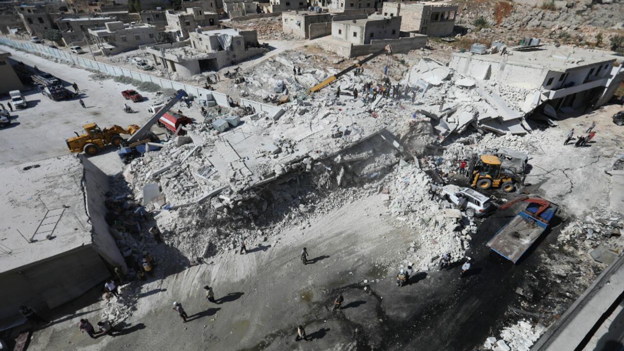 Syria At least 11 killed in explosion at weapons depot