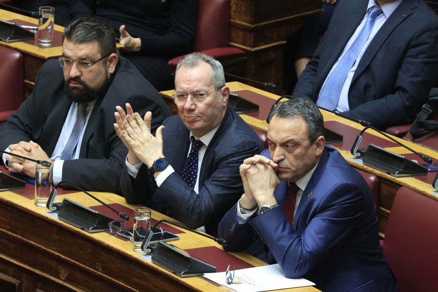 [374947] ΣΥΖΗΤΗΣΗ ΣΤΗΝ ΟΛΟΜΕΛΕΙΑ ΤΗΣ ΒΟΥΛΗΣ ΓΙΑ ΤΗΝ ΑΝΑΣΤΟΛΗ ΤΗΣ ΚΡΑΤΙΚΗΣ ΧΡΗΜΑΤΟΔΟΤΗΣΗΣ ΤΟΥ ΚΟΜΜΑΤΟΣ "ΣΠΑΡΤΙΑΤΕΣ"  (ΓΙΩΡΓΟΣ ΚΟΝΤΑΡΙΝΗΣ/EUROKINISSI)