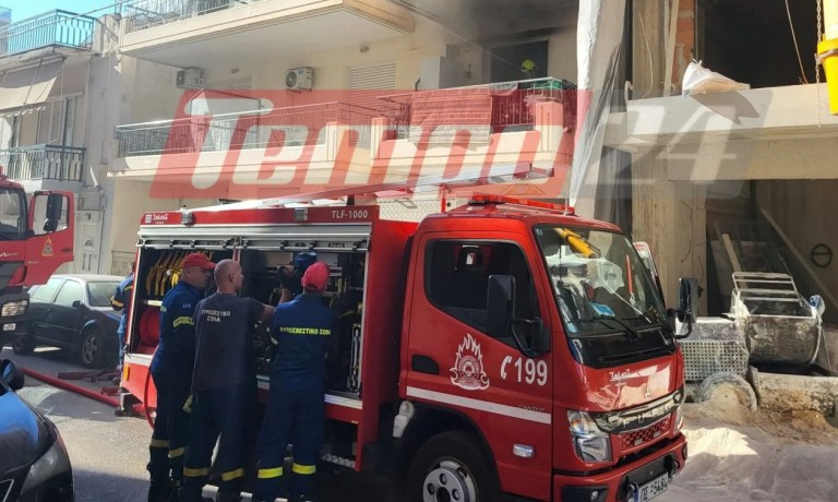 Από τη φωτιά το διαμέρισμα καταστράφηκε ολοσχερώς  tempo24.gr