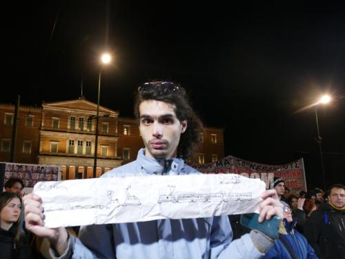 Διαδήλωση για τα Τέμπη στο Σύνταγμα 3.5.2025