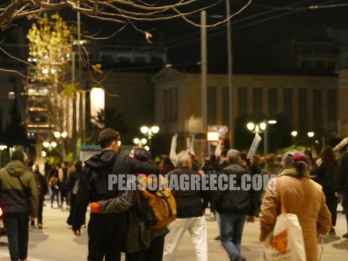Διαδήλωση για τα Τέμπη στο Σύνταγμα 3.5.2025