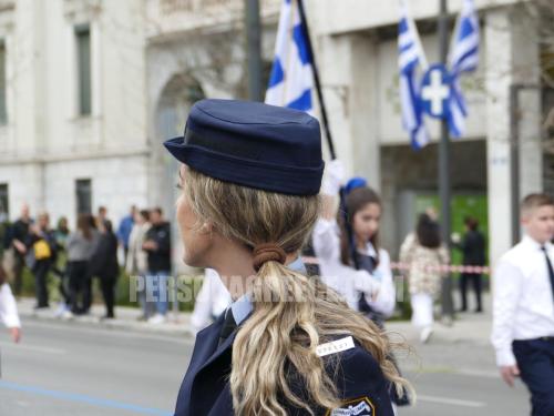 Μαθητική παρέλαση 25ης Μαρτίου - Αθήνα Κέντρο